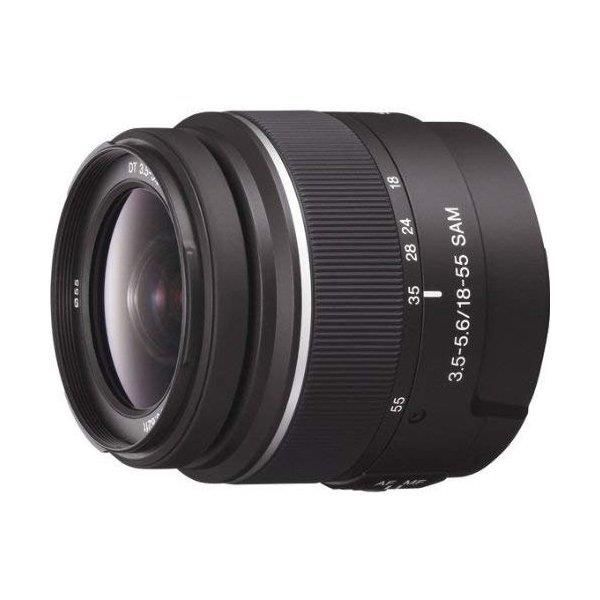 【中古】 ソニー SONY DT 18-55粍 F3.5-5.6 SAM SAL1855 ※Aマウント用水晶体 用  当店引き受ける30昼日なか 一般受け 銀鏡受け答え 一眼二眼レフ 取り替えっこ水晶体 写真機