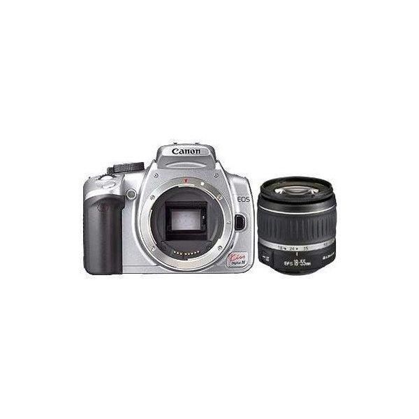 【中古】 キヤノン Canon EOS KISS デジタル N シルバー レンズキット 当店保証30日間 人気 ミラーレス 一眼レフ 交換レンズ カメラ｜カメラFanks-PROShop 店 16,416円