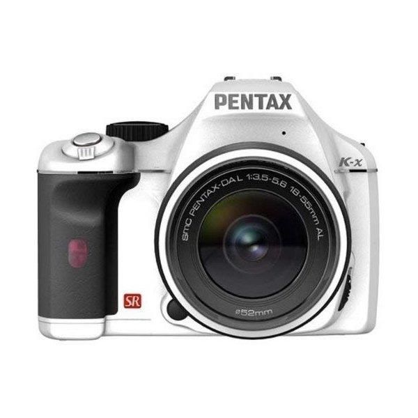 【中古】 ペンタックス PENTAX K-x レンズキット ホワイト 当店保証30日間 人気 ミラーレス 一眼レフ 交換レンズ カメラ｜カメラFanks-PROShop 店