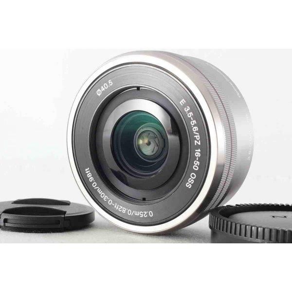 【中古】 ソニー SONY 望遠レンズ E PZ 16-50粍 F3.5-5.6 OSS SELP1650 薄墨色  当店引き請ける30昼日なか 一般受け 銀鏡受け答え 一眼一眼レフ 取り替えっこ水晶体 写真機