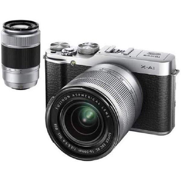 【中古】 フジフィルム FUJIFILM X-A1ダブルズームレンズキット シルバー 当店保証30日間 人気 ミラーレス 一眼レフ 交換レンズ カメラ|カメラFanks-PROShop 店