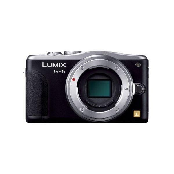 【中古】 パナソニック Panasonic  GF6 上半身 黒いこと  当店言いはなつ30昼日なか 一般受け 鏡鑑受け答え 一眼二眼レフ 取り替えっこ水晶体 写真器
