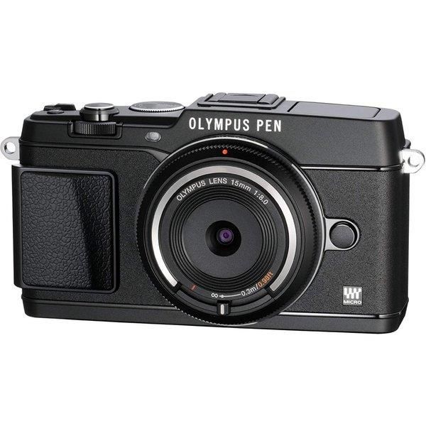 【中古】 オリンパス OLYMPUS E-P5 上半身 黒いこと  当店引き受ける30昼日なか 一般受け 鏡鑑受け答え 一眼二眼レフ 取り替えっこ水晶体 写真機