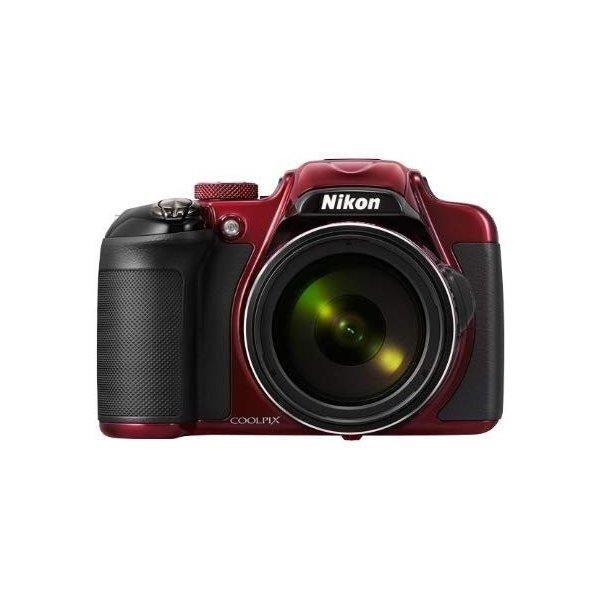 【中古】 ニコン Nikon P600 光学60倍 1600万絵素 赤いこと P600RD  当店引きうける30昼日なか 一般受け 鏡鑑受け答え 一眼二眼レフ 取り替えっこ水晶体 写真機