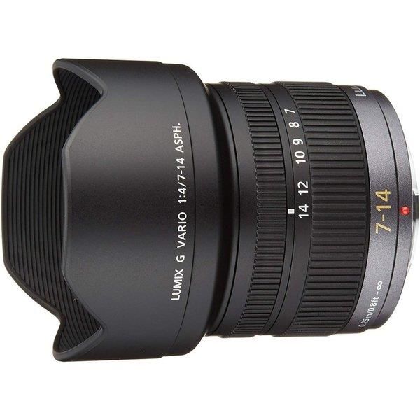 【中古】 パナソニック Panasonic  7-14mm F4.0 広角ズーム G VARIO ASPH. H-F007014  当店保証30日間 人気 ミラーレス 一眼レフ 交換レンズ カメラ