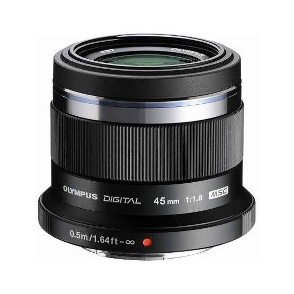 【中古】 オリンパス OLYMPUS 単興味の中心水晶体 M.ZUIKO DIGITAL 45粍 F1.8  黒いこと  当店言いはなつ30昼日なか 一般受け 鏡鑑受け答え 一眼二眼レフ 取り替えっこ水晶体 写真器