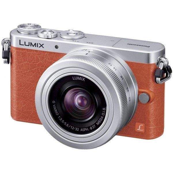 【中古】 パナソニック Panasonic  GM1 水晶体一揃いの道具 オレンジ色 DMC-GM1K-D  当店引きうける30昼日なか 一般受け 鏡鑑受け答え 一眼二眼レフ 取り替えっこ水晶体 写真機