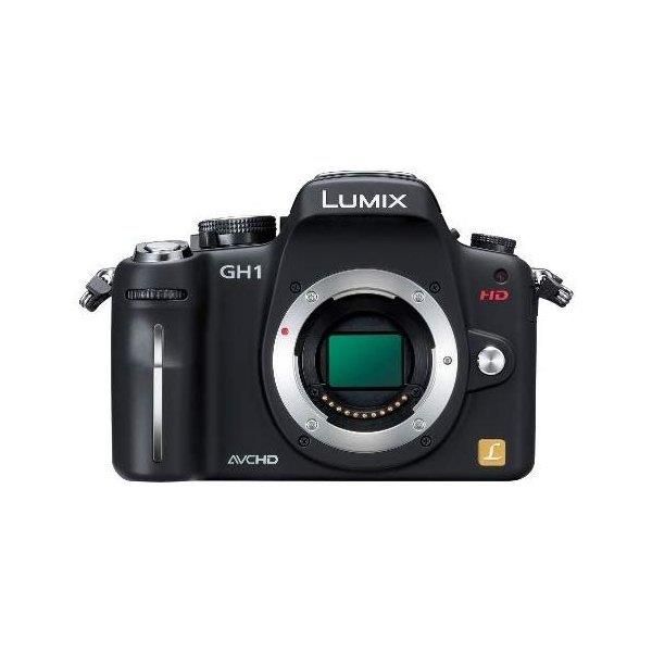 【中古】 パナソニック Panasonic GH1 上半身 コンフォートブラック DMC-GH1-K  当店言いはなつ30昼日なか 一般受け 鏡鑑受け答え 一眼二眼レフ 取り替えっこ水晶体 写真器