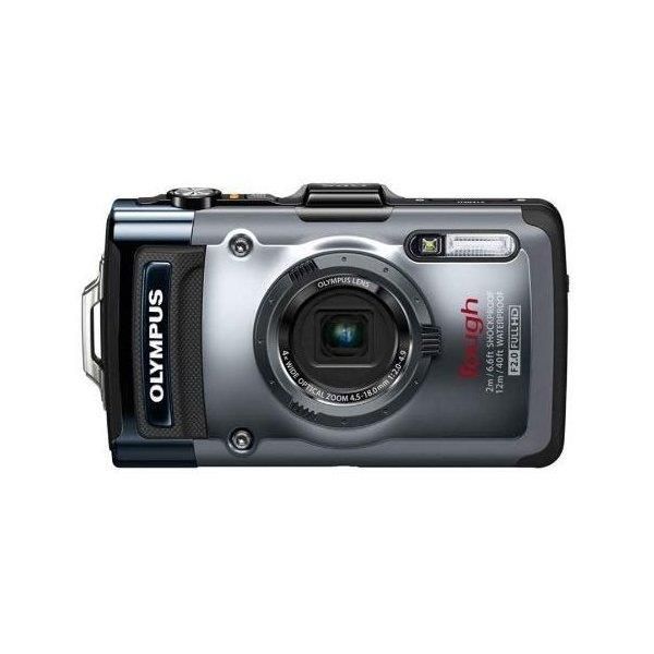 【中古】 オリンパス OLYMPUS TG-1 しろがね色  当店引きうける30昼日なか 一般受け 鏡鑑受け答え 一眼二眼レフ 取り替えっこ水晶体 写真機