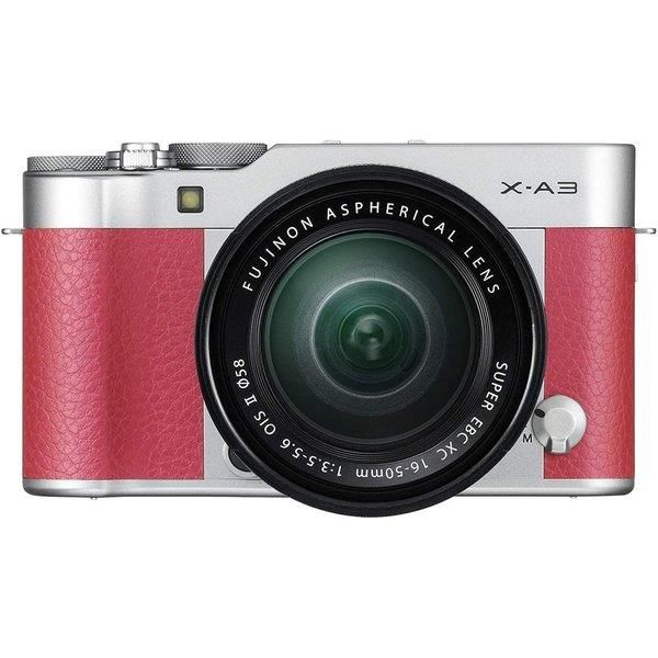【中古】 フジ写真フィルム FUJIFILM  X-A3 サクラ色 X-A3LK-XC-P  当店引き受ける30昼日なか 一般受け 鏡鑑受け答え 一眼二眼レフ 取り替えっこ水晶体 写真機