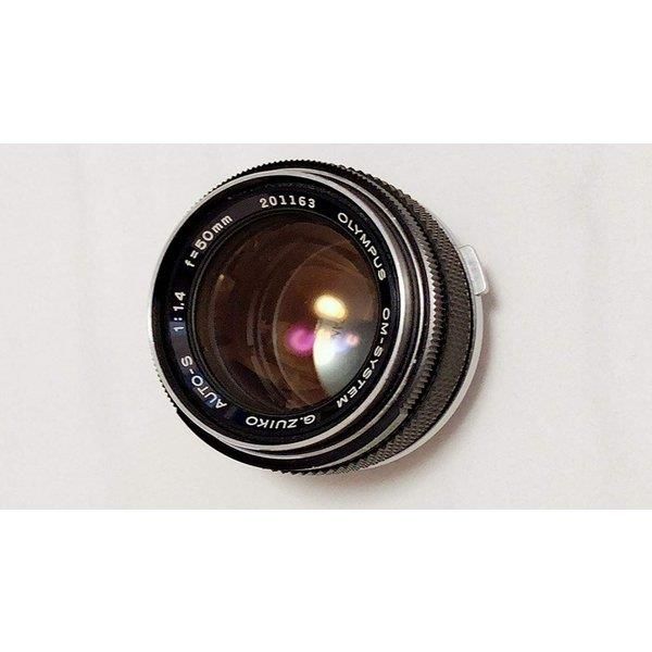 【中古】 オリンパス OLYMPUS OM MC ZUIKO AUTO-S 50粍 F1.4  当店引きうける30昼日なか 一般受け 鏡鑑受け答え 一眼二眼レフ 取り替えっこ水晶体 写真機