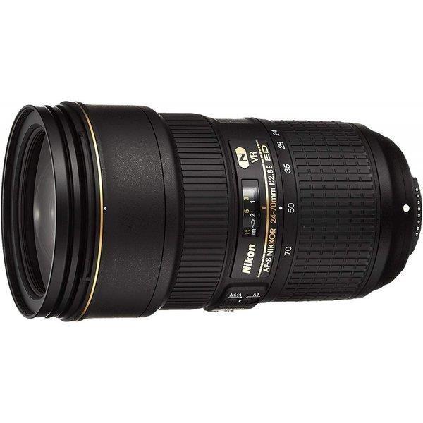 【中古】 ニコン Nikon 標準ズームレンズAF-S NIKKOR 24-70mm f/2.8E ED VR フルサイズ対応 当店保証30日間 人気 ミラーレス 一眼レフ 交換レンズ カメラ