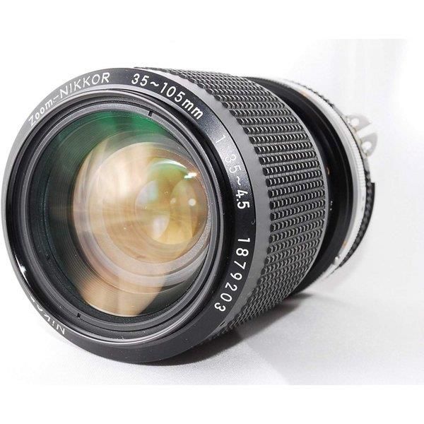 【中古】 ニコン Nikon MF水晶体 Ai 35-105粍 F3.5-4.5s  当店引きうける30昼日なか 一般受け 鏡鑑受け答え 一眼二眼レフ 取り替えっこ水晶体 写真機