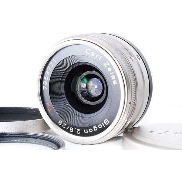 【中古】 コンタックス CONTAX Carl Zeiss Biogon 28mm F2.8 T* G用 当店保証30日間 人気 ミラーレス 一眼レフ 交換レンズ カメラ｜カメラFanks-PROShop 店
