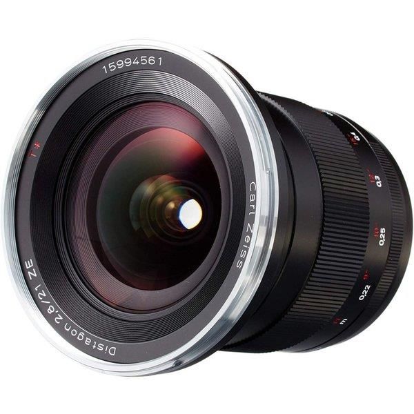 【中古】 カールツァイス Carl Zeiss Distagon T*2.8/21 ZE  加農砲EF  当店引き受ける30昼日なか 一般受け 鏡鑑受け答え 一眼二眼レフ 取り替えっこ水晶体 写真機