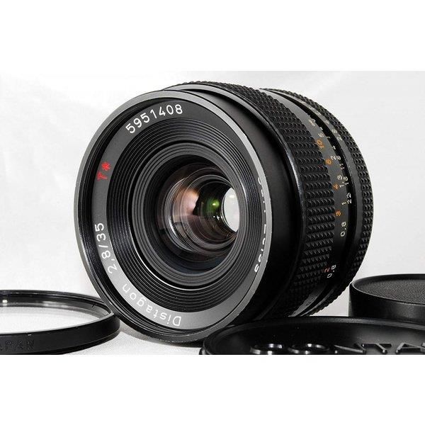 【中古】 コンタックス Contax Carl Zeiss Distagon 35粍 F2.8 F/2.8 AEJ T*  当店引き請ける30昼日なか 一般受け 銀鏡受け答え 一眼一眼レフ 取り替えっこ水晶体 写真機 デジタルカメラ用アクセサリー-アクセサリー・部品-TV・オーディオ・カメラ