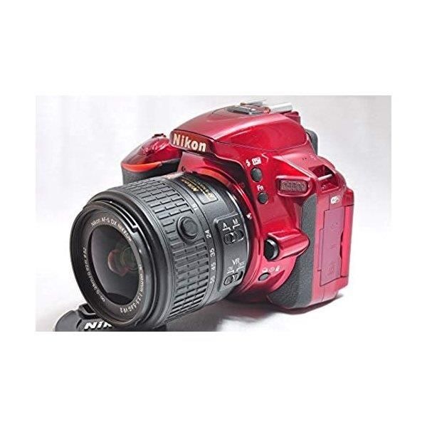 【中古】 ニコン Nikon D5500 18-55 VRII レンズキット レッド 当店保証30日間 人気 ミラーレス 一眼レフ 交換レンズ カメラ｜カメラFanks-PROShop 店