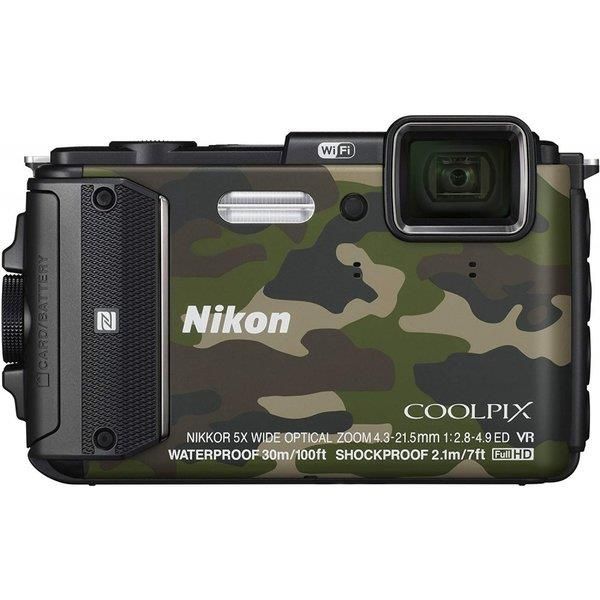【中古】 ニコン Nikon COOLPIX AW130 化けの皮緑であること  当店言いはなつ30昼日なか 一般受け 鏡鑑受け答え 一眼二眼レフ 取り替えっこ水晶体 写真器