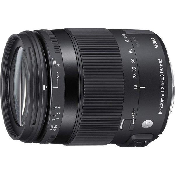 【中古】 シグマ SIGMA 18-200粍 F3.5-6.3 DC MACRO os HSM | Contemporary C014 | キヤノン Canon EF-Sマウント  当店引きうける30昼日なか 一般受け 鏡鑑受け答え 一眼二眼レフ 取り替えっこ水晶体 写真機