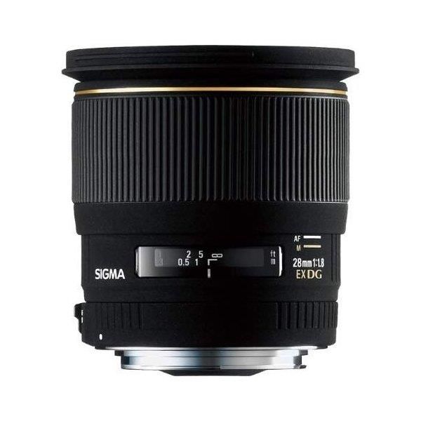 【中古】 シグマ SIGMA 単興味の中心広角水晶体 28粍 F1.8 EX DG ASPHERICAL MACRO キヤノン用 フルサイズ相応う  当店言いはなつ30昼日なか 一般受け 鏡鑑受け答え 一眼二眼レフ 取り替えっこ水晶体 写真器