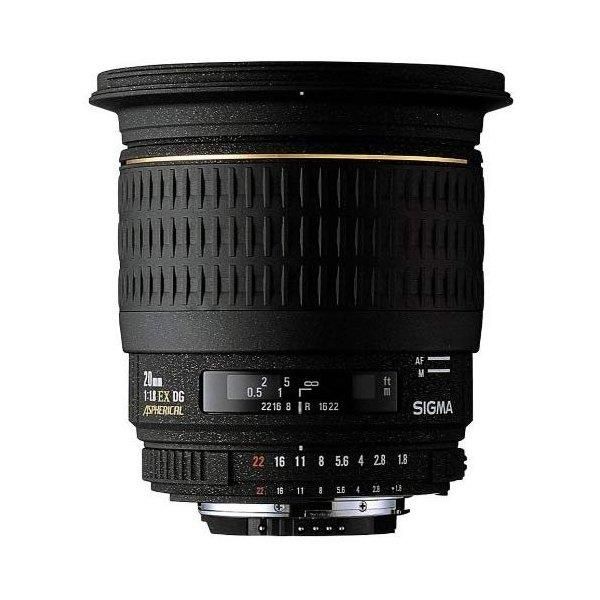 【中古】 シグマ SIGMA 単焦点広角レンズ 20mm F1.8 EX DG ASPHERICAL RF ソニー SONY 用 フルサイズ対応 当店保証30日間 人気 ミラーレス 一眼レフ 交換レンズ カメラ