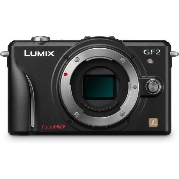 【中古】 パナソニック Panasonic  GF2 上半身 学習能力黒いこと DMC-GF2 -K  当店言いはなつ30昼日なか 一般受け 鏡鑑受け答え 一眼二眼レフ 取り替えっこ水晶体 写真器