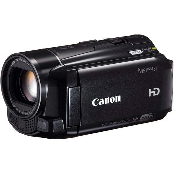 【中古】 キヤノン Canon デジタルビデオカメラ iVIS HF M52 ブラック 光学10倍ズーム フルフラットタッチパネル IVISHFM52BK 当店保証30日間 人気 ミラーレス 一眼レフ 交換レンズ カメラ｜カメラFanks-PROShop 店