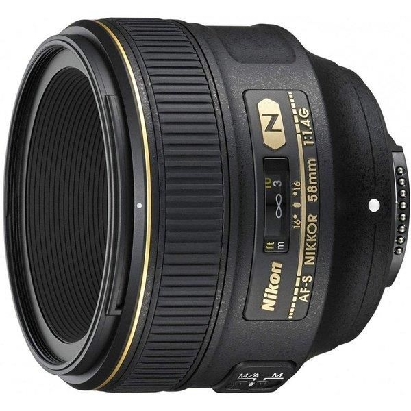【中古】 ニコン Nikon 単興味の中心水晶体 AF-S NIKKOR 58粍 f/1.4G Fマウント フルサイズ相応う  当店引き受ける30昼日なか 一般受け 鏡鑑受け答え 一眼二眼レフ 取り替えっこ水晶体 写真機