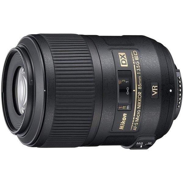 【中古】 ニコン Nikon 単興味の中心マイクロ水晶体 AF-S DX Micro NIKKOR 85粍 f/3.5G ED VR ニコンDX初期化専用  当店引きうける30昼日なか 一般受け 鏡鑑受け答え 一眼二眼レフ 取り替えっこ水晶体 写真機