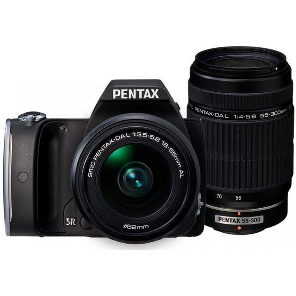 【中古】 ペンタックス PENTAX デジタル一眼レフ K-S1 300ダブルズームキット ブラック 当店保証30日間 人気 ミラーレス 一眼レフ 交換レンズ カメラ
