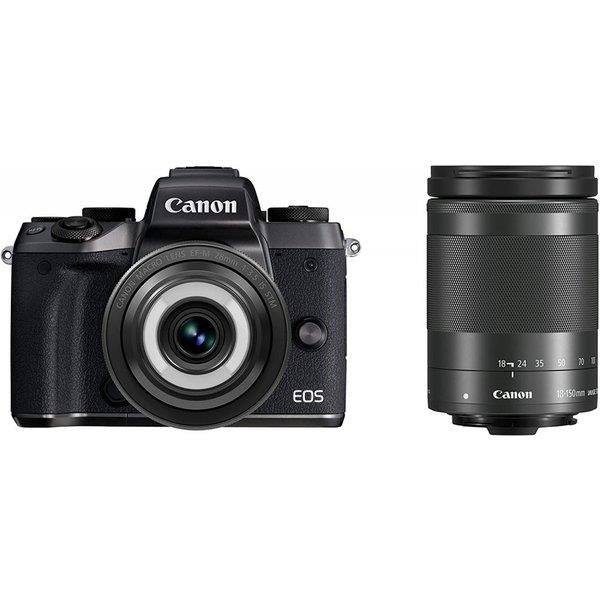 【中古】 キヤノン Canon EOS M5 クリエイティブマクロ ダブルレンズキット EOSM5-CMWLK  当店保証30日間 人気 ミラーレス 一眼レフ 交換レンズ カメラ