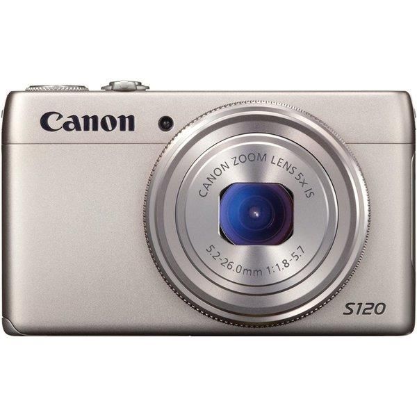 【中古】 キヤノン Canon デジタルカメラ PowerShot S120 シルバー F値1.8 広角24mm 光学5倍ズーム PSS120 SL 当店保証30日間 人気 ミラーレス 一眼レフ 交換レンズ カメラ|カメラFanks-PROShop 店