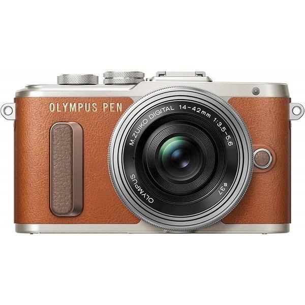 【中古】 オリンパス OLYMPUS  E-PL8 水晶体一揃いの道具 赤銅色  当店引き受ける30昼日なか 一般受け 鏡鑑受け答え 一眼二眼レフ 取り替えっこ水晶体 写真機