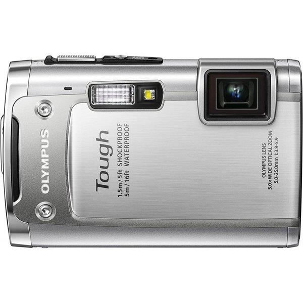 【中古】 オリンパス OLYMPUS 雨合羽デジタル写真機 TOUGH TG-615 しろがね色 5m雨合羽 1.5m対落っこちるぼうぜん自失 -10度耐低温 1400万絵素 3D写真絵役立つこと Eye-Fi歌留多相応う TG-615 SLV  当店引き請ける30昼日なか 一般受け 銀鏡受け答え