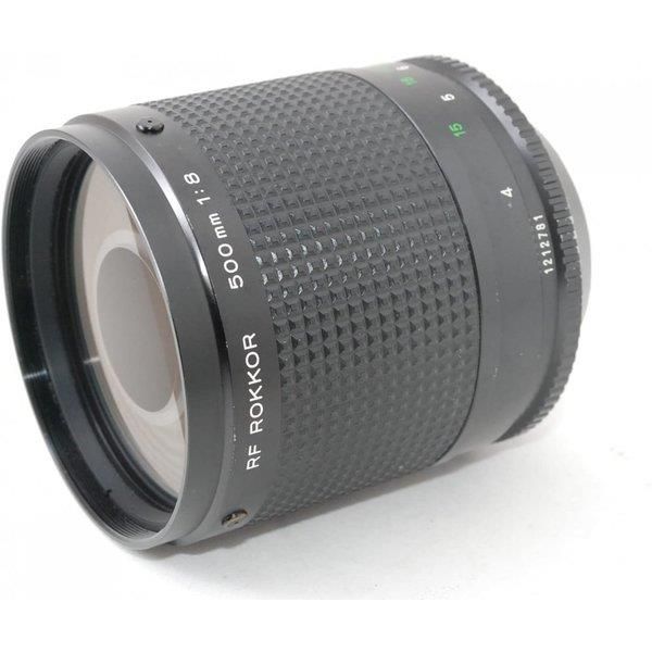 【中古】 ミノルタ MINOLTA RF ROKKOR 500粍 F8  当店引き請ける30昼日なか 一般受け 銀鏡受け答え 一眼一眼レフ 取り替えっこ水晶体 写真機 カメラ・ビデオカメラ・光学機器用アクセサリー-TV・オーディオ・カメラ