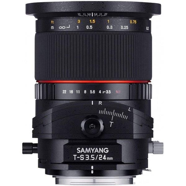 【中古】 総締めヤン SAMYANG 単興味の中心広角ティルトシフトレンズ 24粍 F3.5 キヤノン EF用 フルサイズ相応う  当店言いはなつ30昼日なか 一般受け 鏡鑑受け答え 一眼二眼レフ 取り替えっこ水晶体 写真器