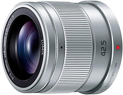 【中古】 パナソニック 単焦点 中望遠レンズ マイクロフォーサーズ用 ルミックス G 42.5mm/ F1.7 ASPH. / POWER O.I.S. シルバー H-HS043-S 当店保証30日間 人気 ミラーレス 一眼レフ 交換レンズ カメラ 中 26,128円