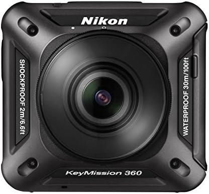【中古】 Nikon 防水アクションカメラ KeyMission 360 BK ブラック 当店保証30日間 人気 ミラーレス 一眼レフ 交換レンズ カメラ