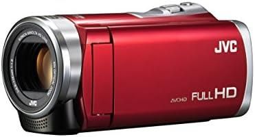 【中古】 JVCKENWOOD JVC ビデオカメラ Everio 60倍ダイナミックズーム レッド GZ-E109-R  当店保証30日間 人気 ミラーレス 一眼レフ 交換レンズ カメラ