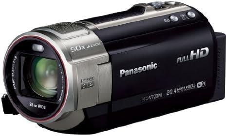 【中古】 パナソニック デジタルハイビジョンビデオカメラ V720 内蔵メモリー64GB ブラック HC-V720M-K  当店保証30日間 人気 ミラーレス 一眼レフ 交換レンズ カメラ