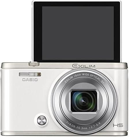 【中古】 CASIO デジタル写真機 EXILIM EX-ZR4000WE 超広角19粍 アニメーション画像を作れる「ワイドビューフォト」 EXZR4000 白いこと  当店引き受ける30昼日なか 一般受け 銀鏡受け答え 一眼二眼レフ 取り替えっこ水晶体 写真機