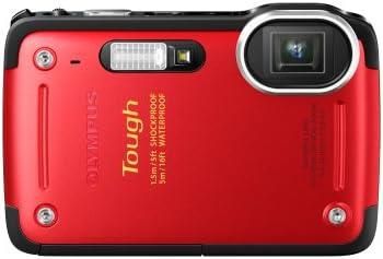 【中古】 OLYMPUS デジタルカメラ STYLUS TG-625 レッド 1200万画素 裏面照射型CMOS 防水5m 耐落下衝撃1.5m 耐低温-10℃のタフ性能 光学5倍ズーム iHSテクノロジー 3.0型LCD 広角28mm TG-625 RE|カメラFanks-PROShop 店