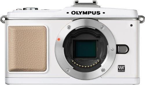 【中古】 OLYMPUS マイクロ一眼 PEN E-P2 上半身 白いこと E-P2BODY-WHT  当店引き受ける30昼日なか 一般受け 鏡鑑受け答え 一眼二眼レフ 取り替えっこ水晶体 写真機