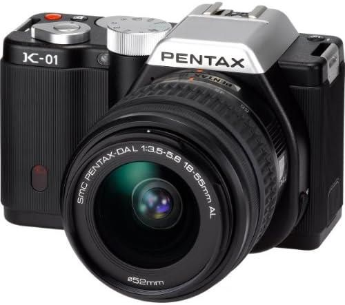 【中古】 PENTAX ミラーレス一眼カメラ K-01ズームレンズキット ブラック/ブラック K-01ZK BK/BK 当店保証30日間 人気 ミラーレス 一眼レフ 交換レンズ カメラ