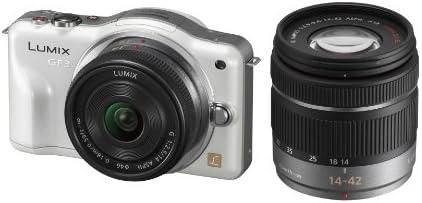 【中古】 パナソニック ミラーレス一眼カメラ LUMIX GF3 ダブルズームキット シェルホワイト DMC-GF3W-W 当店保証30日間 人気 ミラーレス 一眼レフ 交換レンズ カメラ|カメラFanks-PROShop 店
