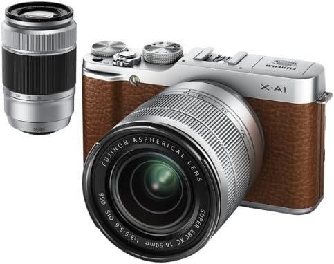 【中古】 FUJIFILM デジタルカメラミラーレス一眼 X-A1ダブルズームレンズキット ブラウン F X-A1BW/1650/50230KIT 当店保証30日間 人気 ミラーレス 一眼レフ 交換レンズ カメラ