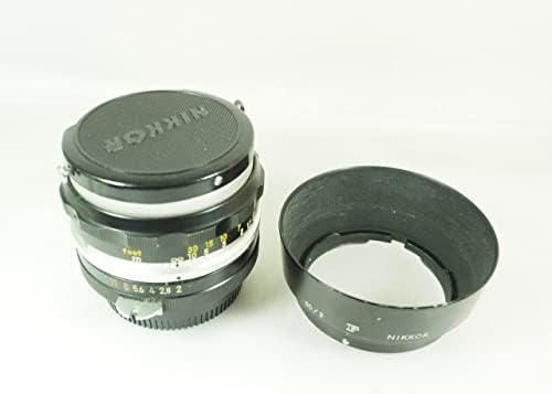 【中古】 Nikon MF水晶体 NIKKOR-H Auto 50粍 F2 非Ai  当店引き受ける30昼日なか 一般受け 銀鏡受け答え 一眼二眼レフ 取り替えっこ水晶体 写真機