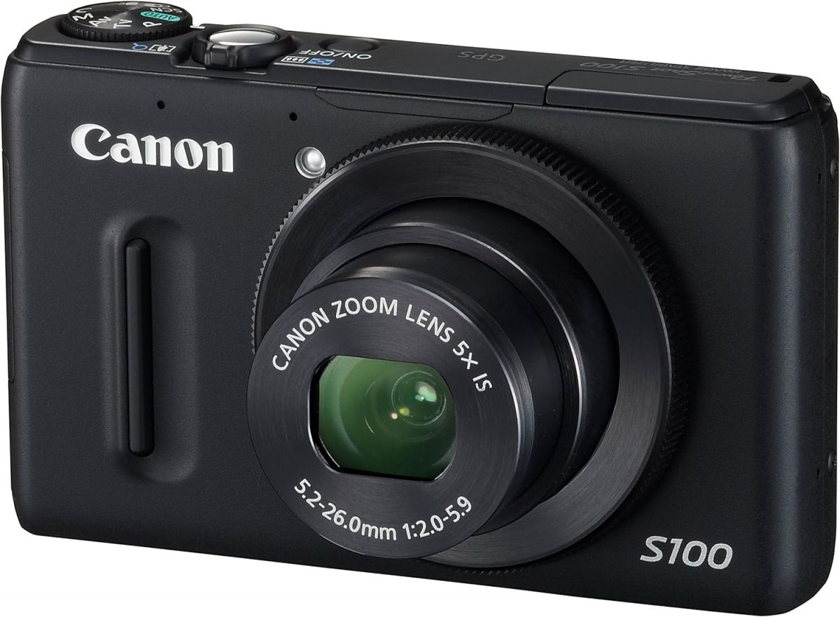 【中古】 Canon デジタルカメラ PowerShot S100 ブラック PSS100(BK) 1210万画素 広角24mm 光学5倍ズーム 3.0型TFT液晶カラーモニター 当店保証30日間 人気 ミラーレス 一眼レフ 交換レンズ カメラ 31,070円