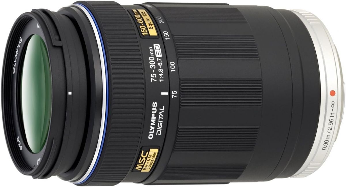 【中古】 OLYMPUS 超望遠ズームレンズ M.ZUIKO DIGITAL ED 75-300mm F4.8-6.7 ブラック 当店保証30日間 人気 ミラーレス 一眼レフ 交換レンズ カメラ