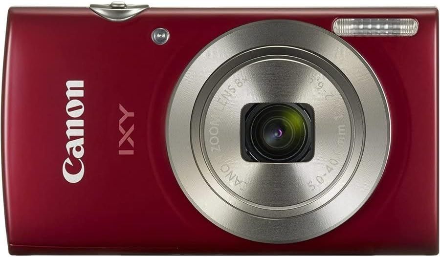 楽天市場】【中古】Canon デジタルカメラ IXY160 レッド 光学8倍ズーム